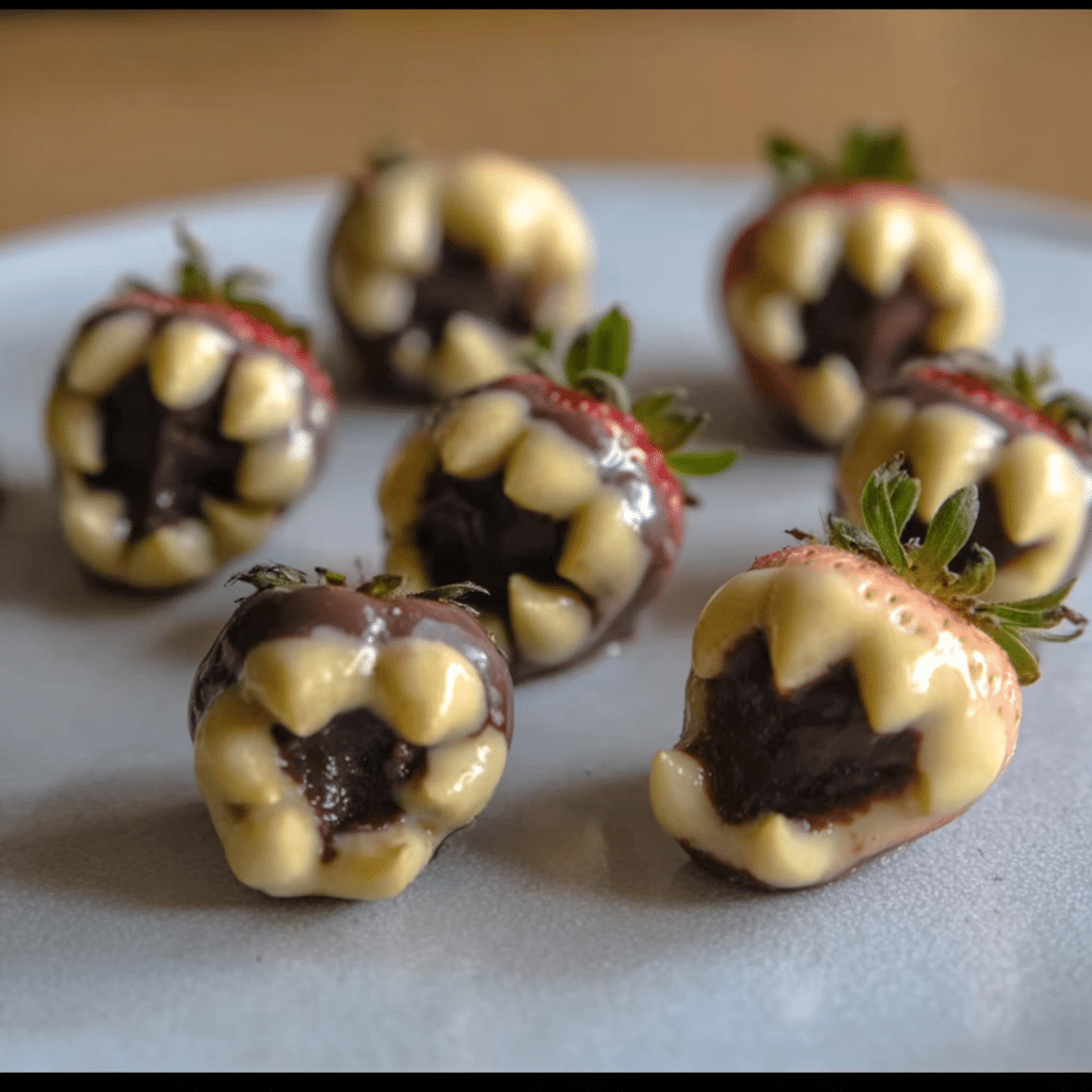 Rotten Teeth Chocolate Strawberries