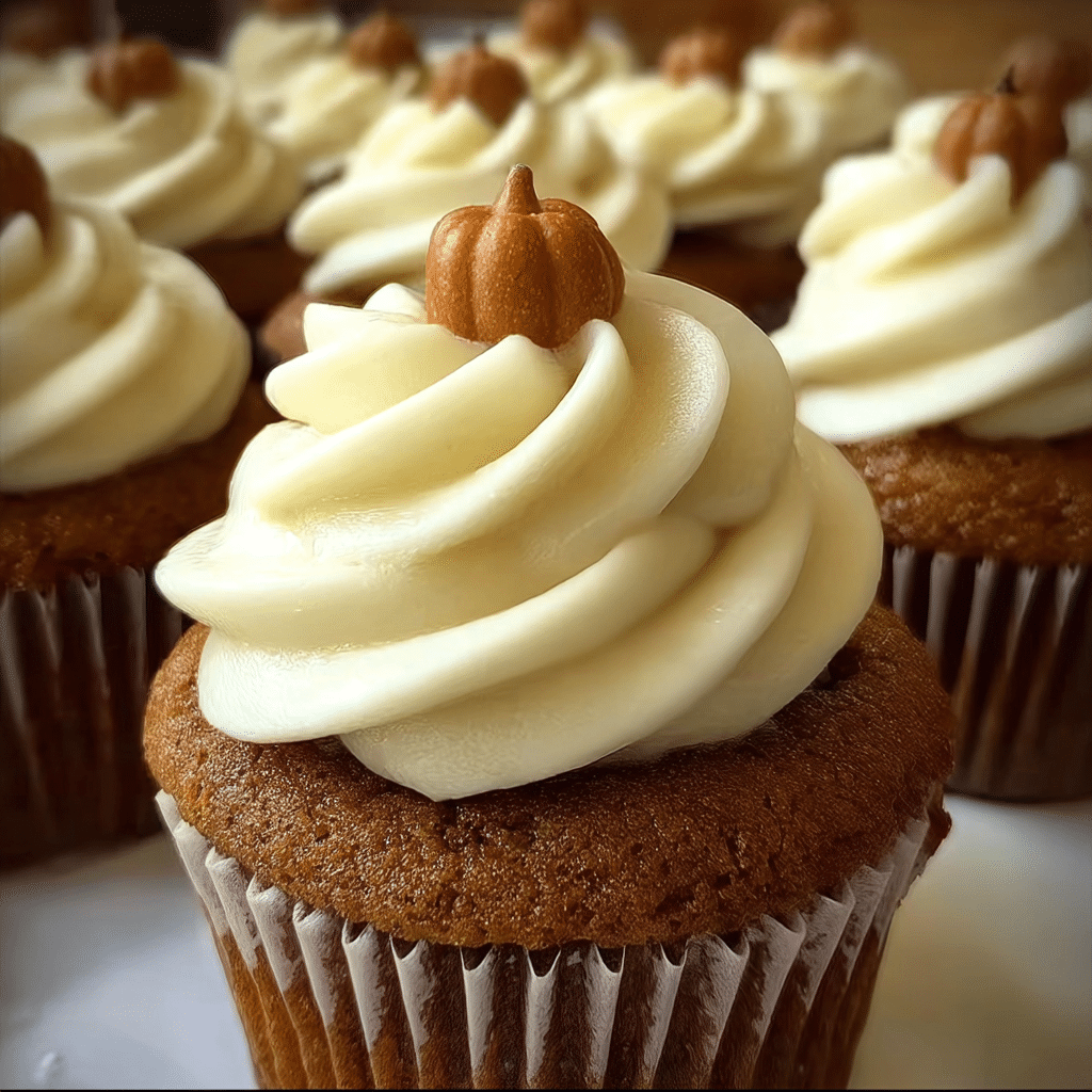 Delicious Pumpkin Cupcakes