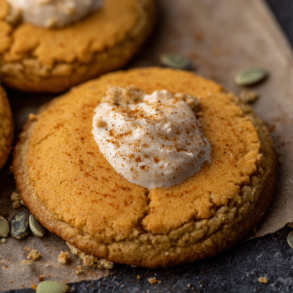 Crumbl pumpkin pie cookies