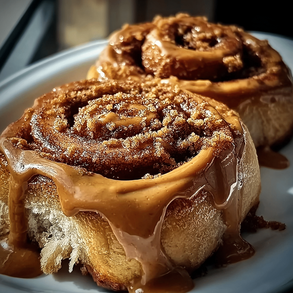 Cinnamon Rolls with Biscoff Cookie Butter