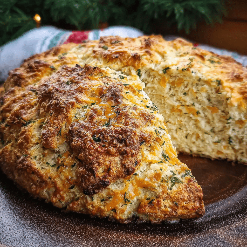 Cheddar and Herb Soda Bread
