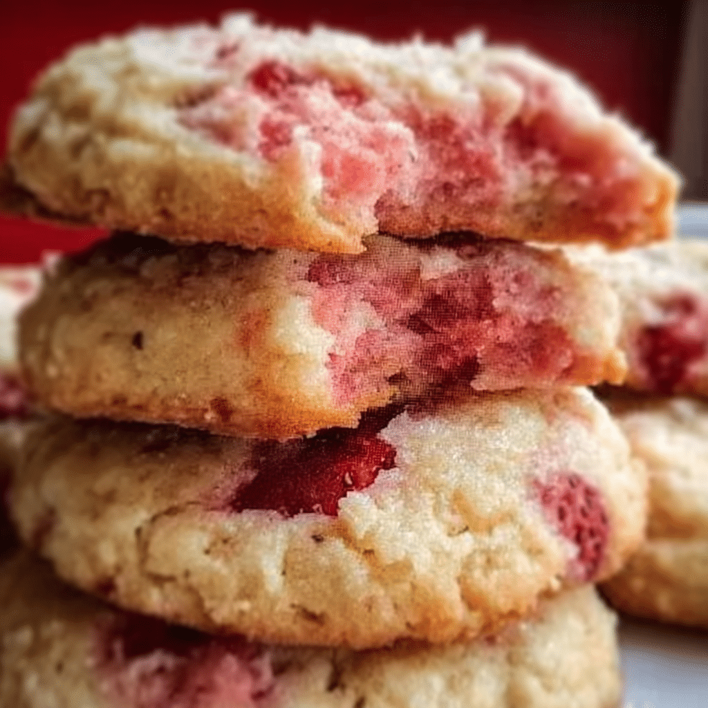 Strawberry Cookies