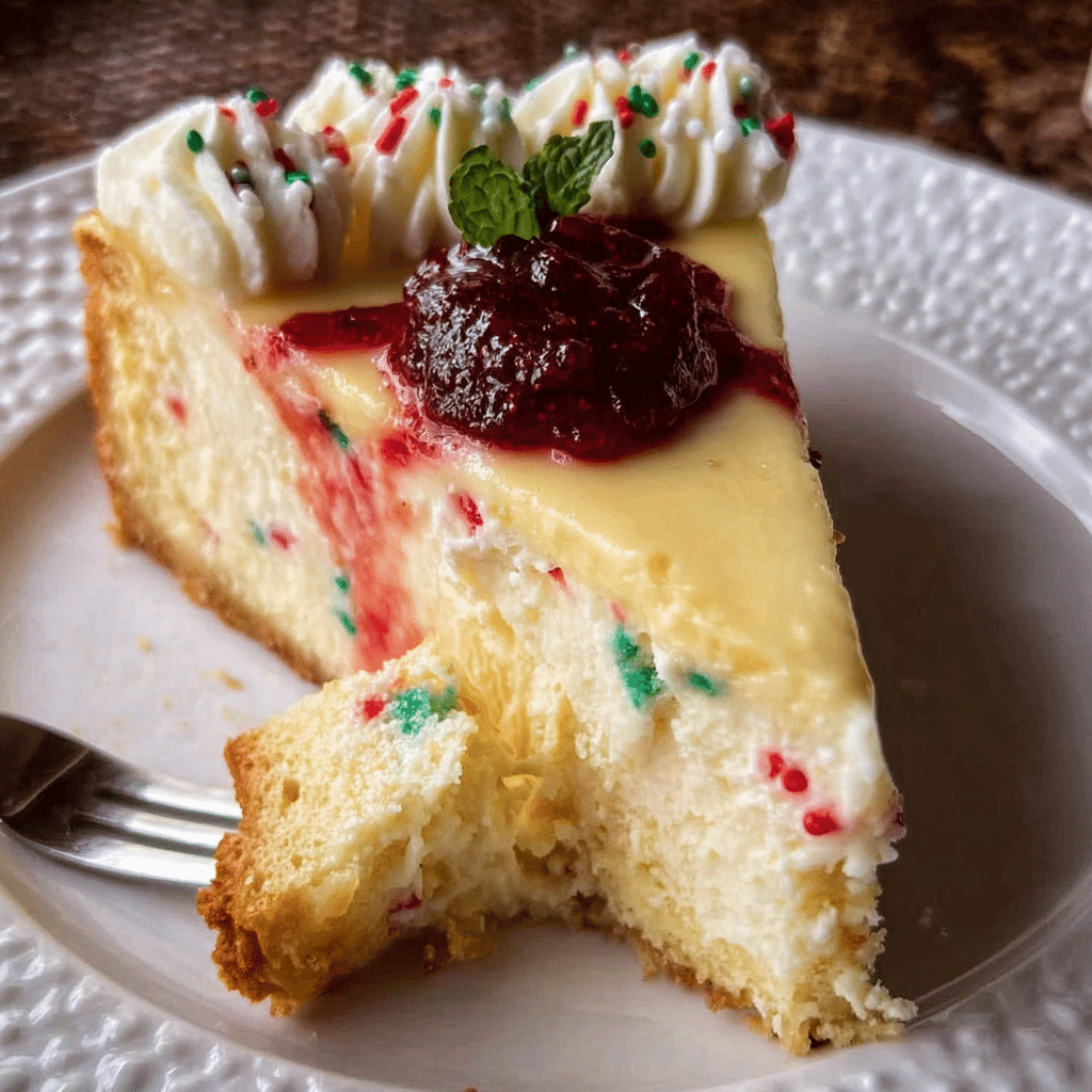 Sugar Cookie Cheesecake