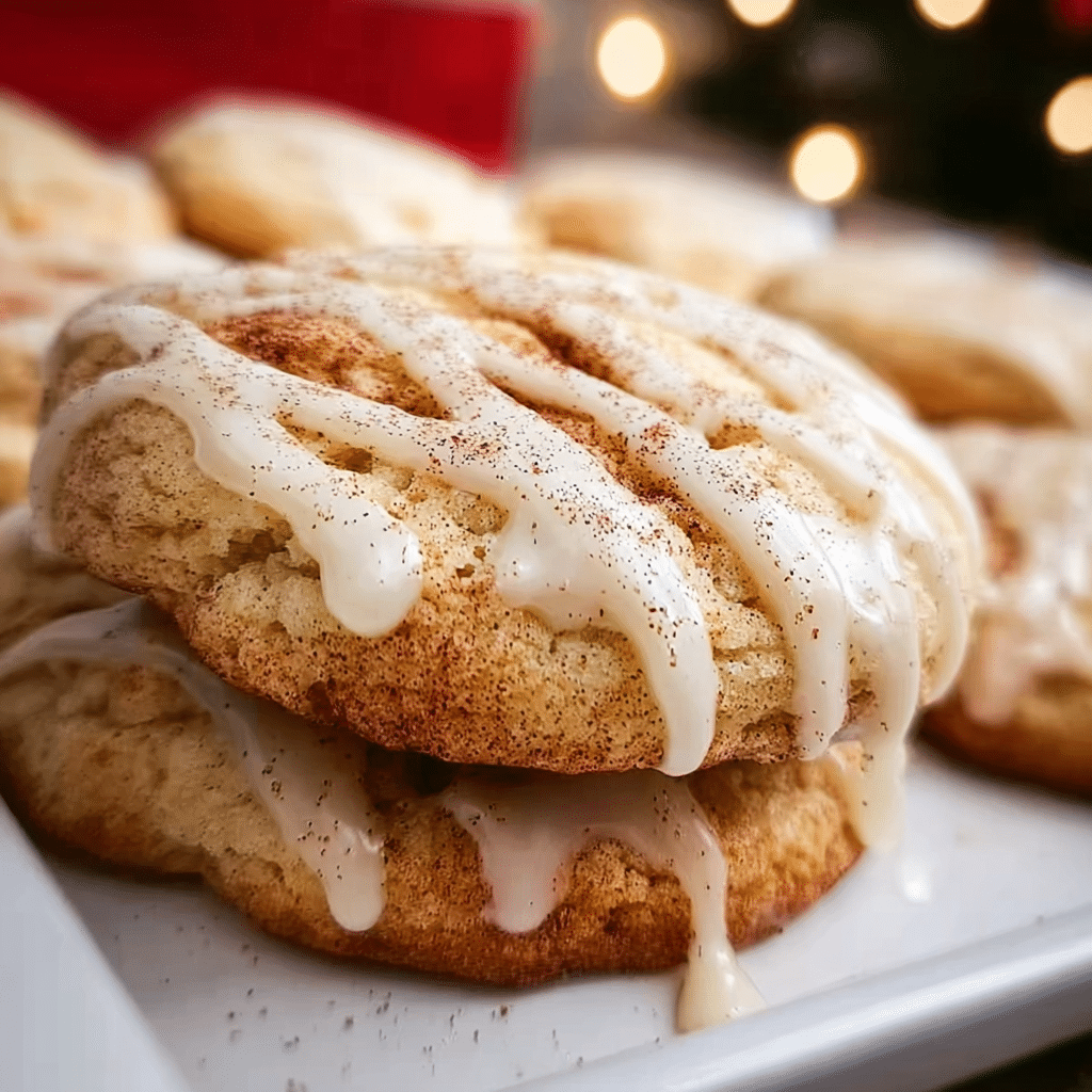 Tasty Christmas Eggnog Cookies