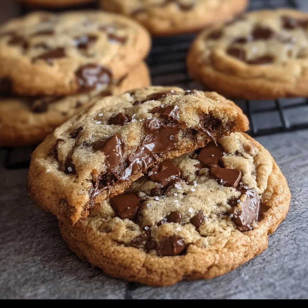 Ultra Thick Bakery Style Chocolate Chip Cookies