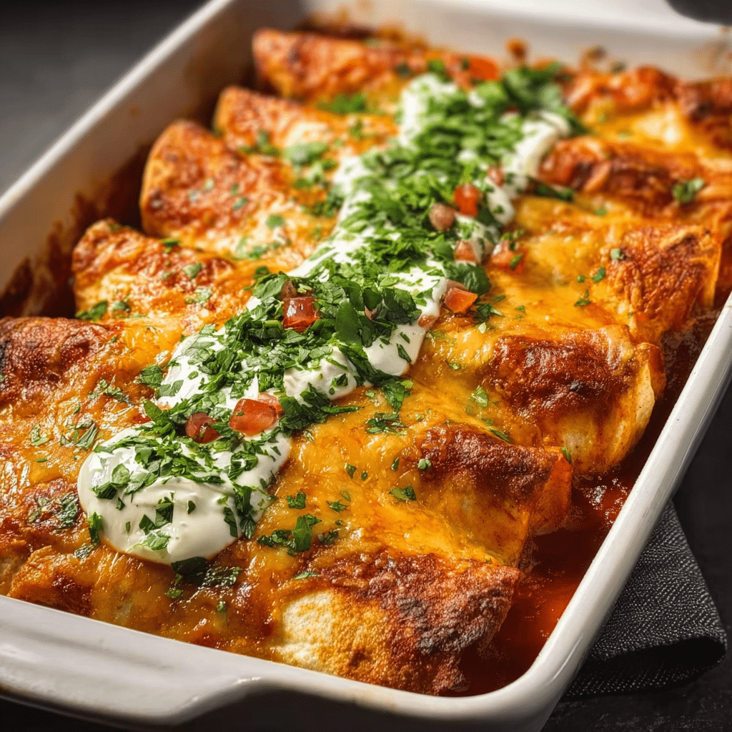 Ultimate Quick and Easy Chicken Enchiladas