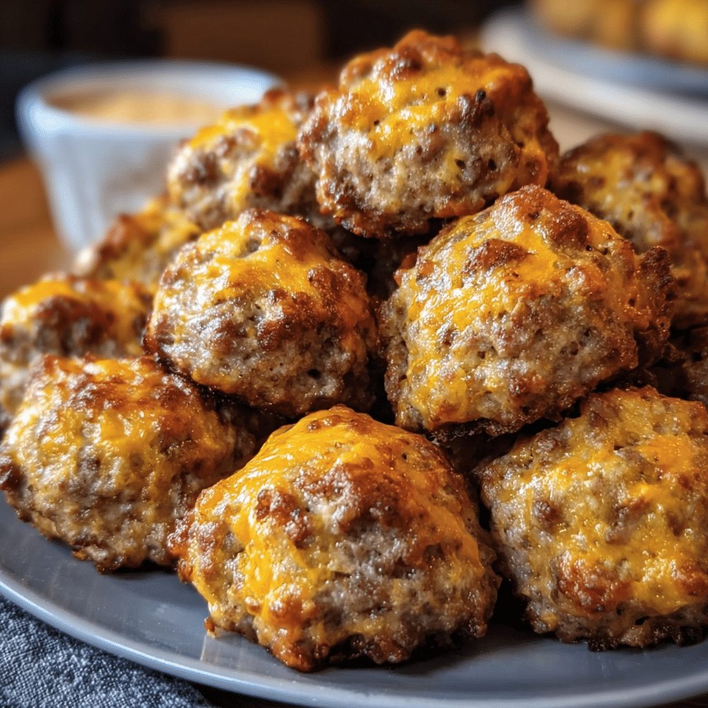 Bisquick Sausage Balls