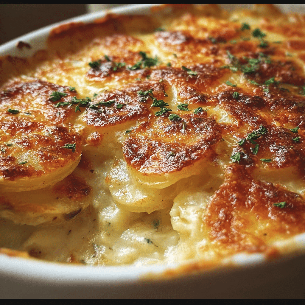 Cheesy Potatoes Au Gratin