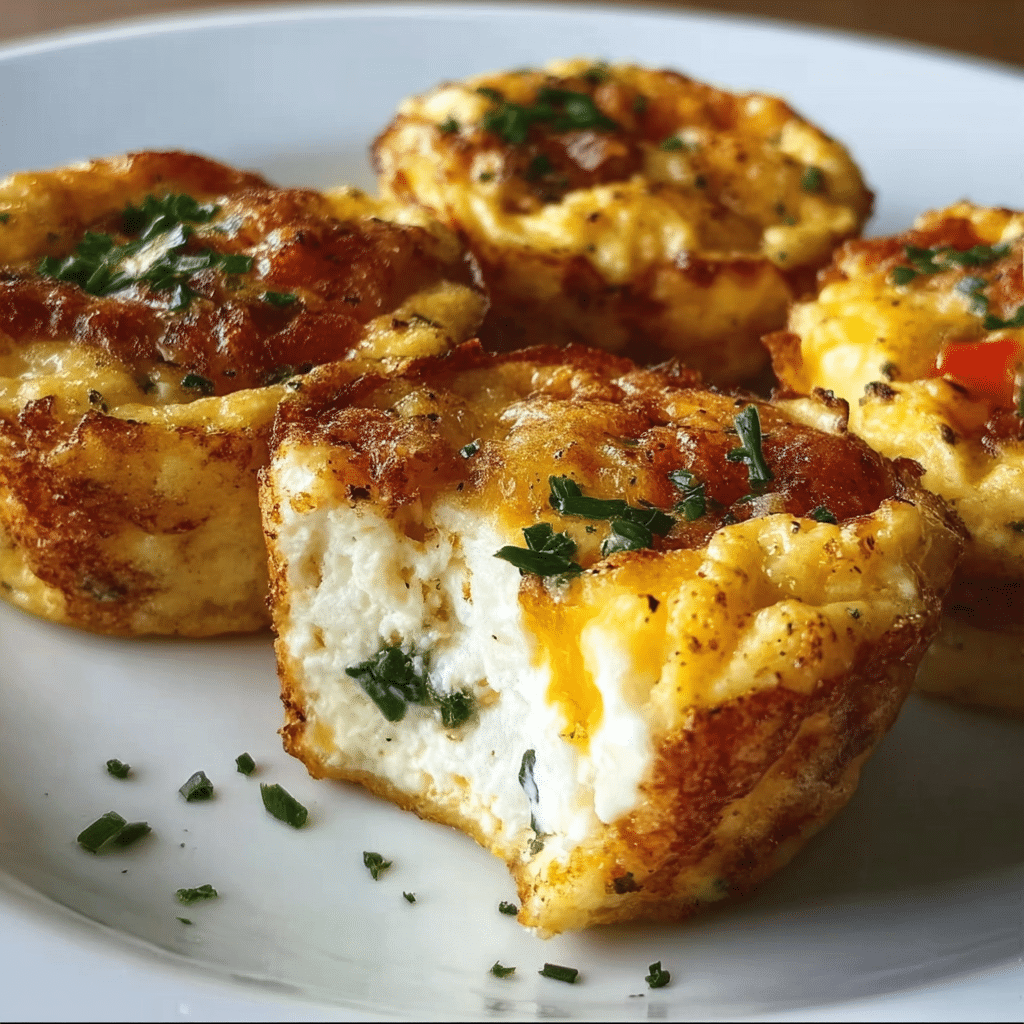 Savory Cottage Cheese Egg Bites