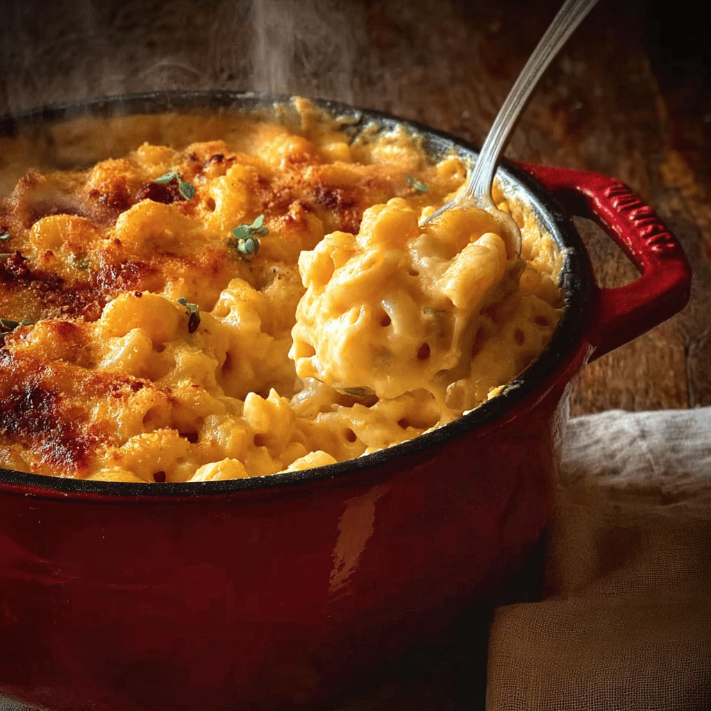 Comfort Dutch Oven Mac And Cheese