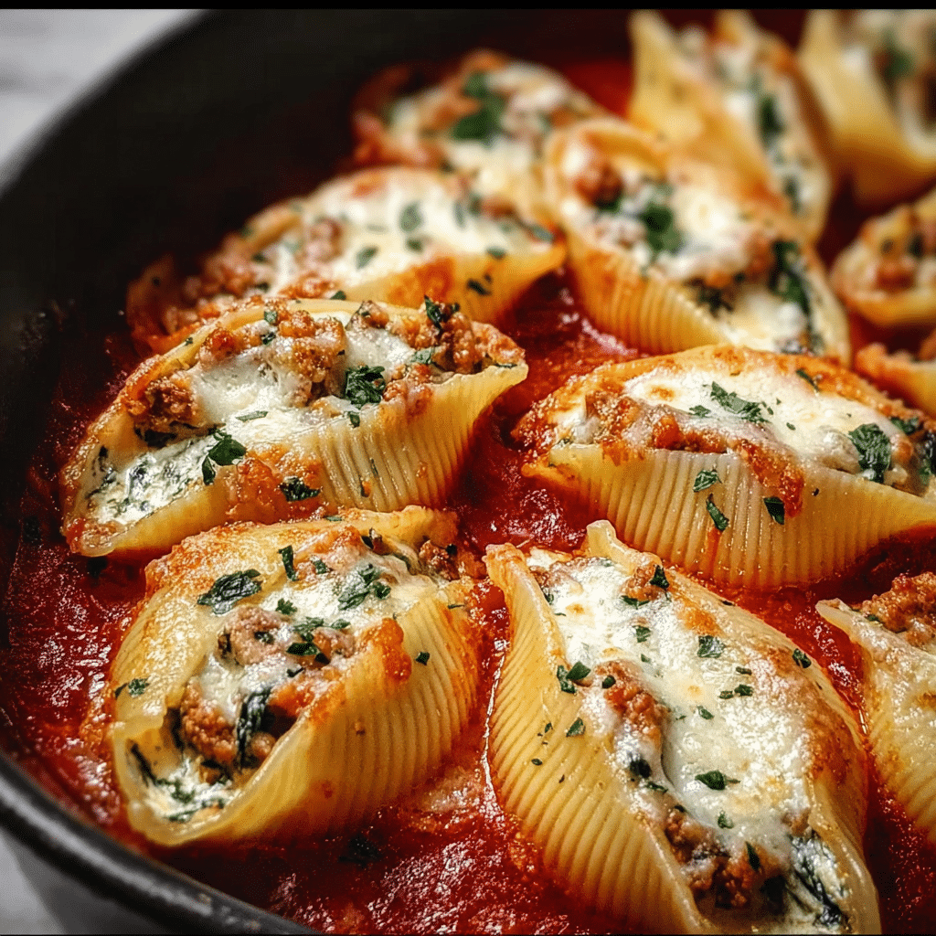Best Christmas Stuffed Shells