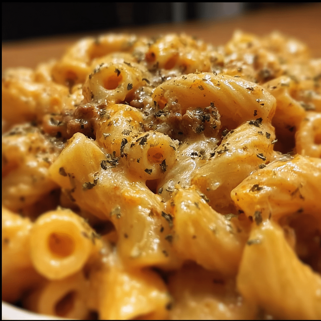 Slow Cooker Cheesy Ranch Pasta
