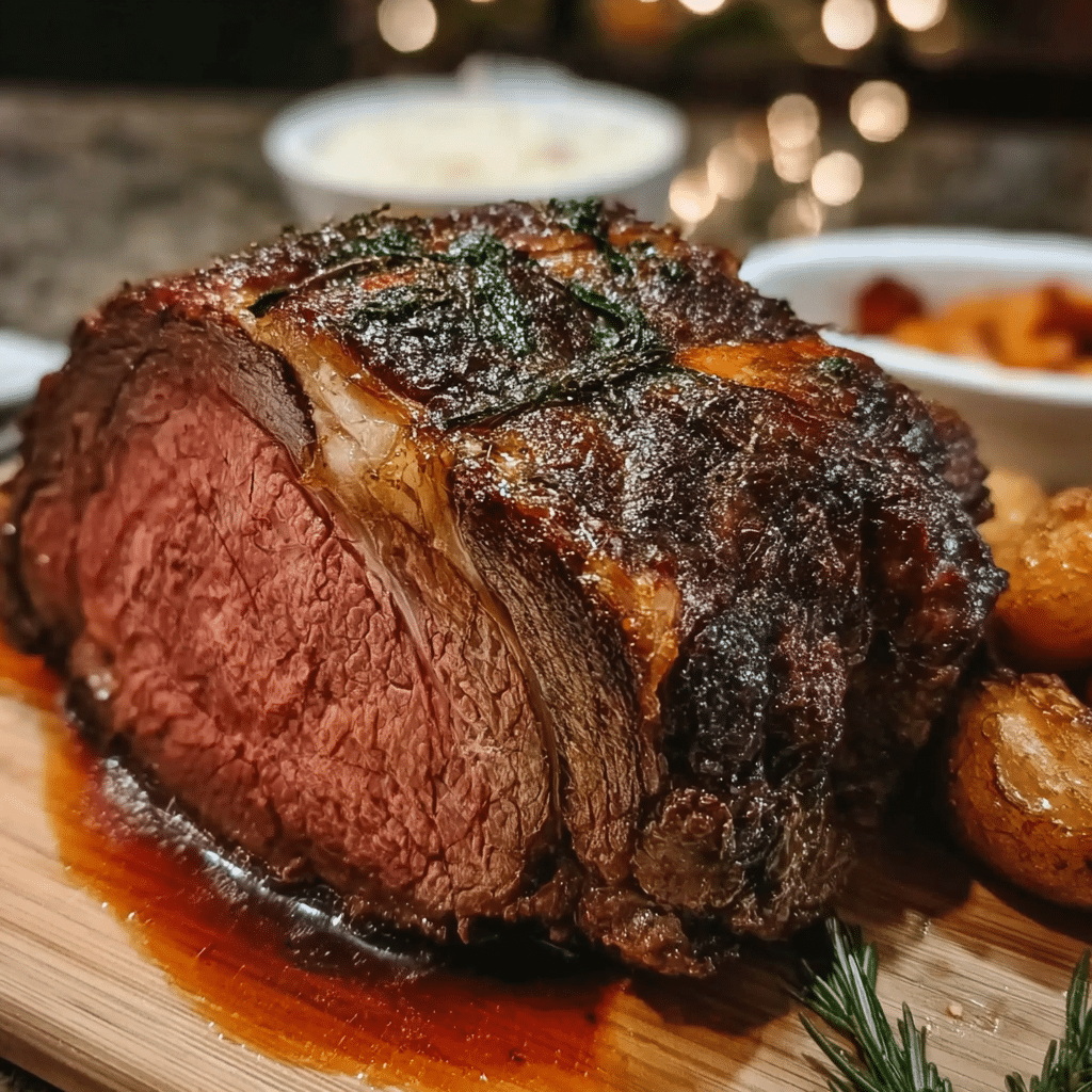 Tasty Christmas Prime Rib