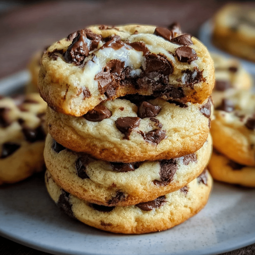 Chocolate Chip Cheesecake Cookies