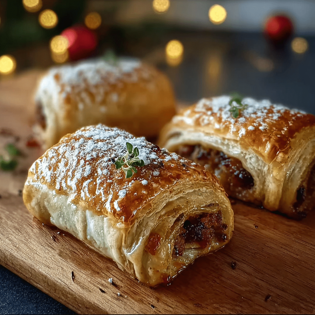 Christmas Sausage Rolls