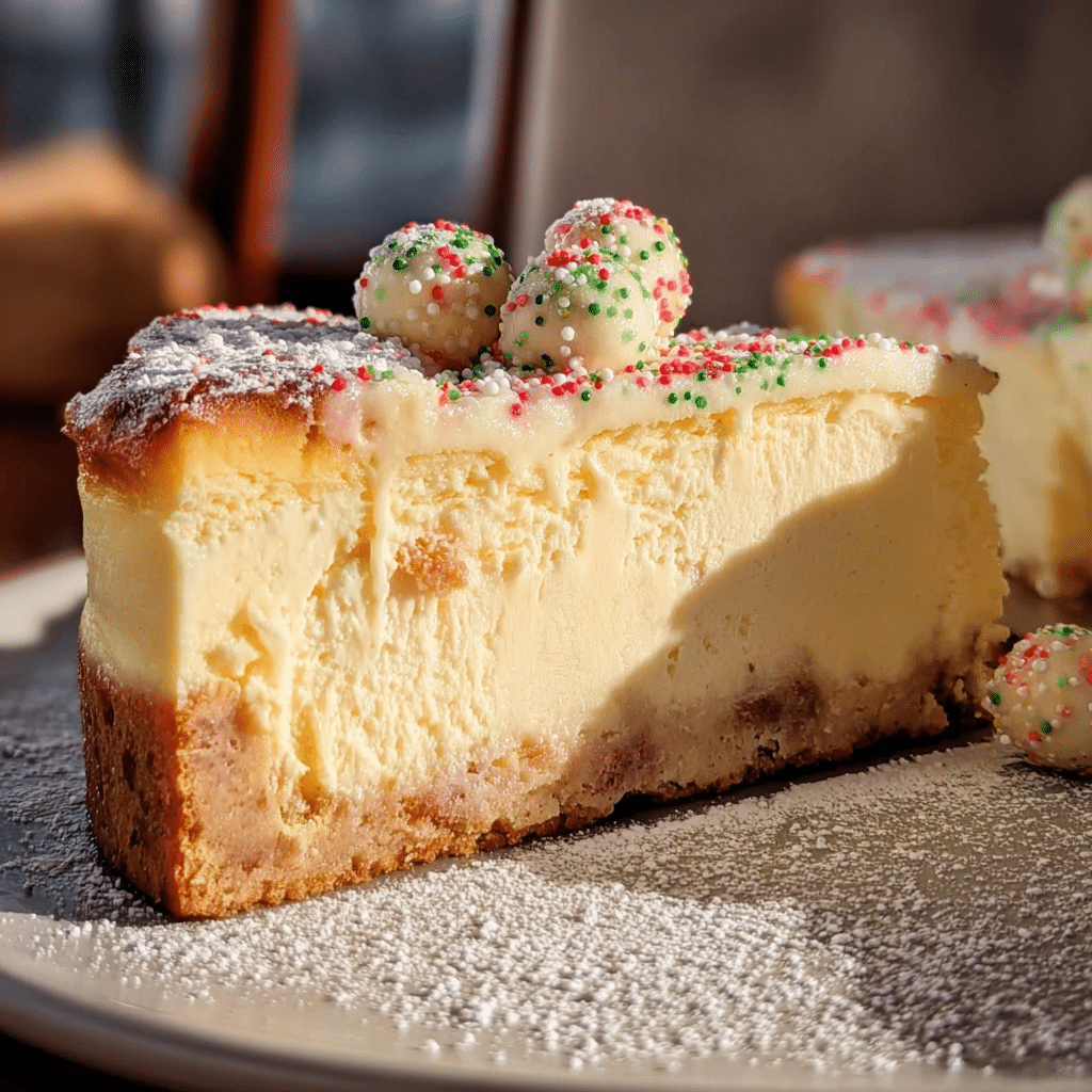 Sugar Cookie Cheesecake