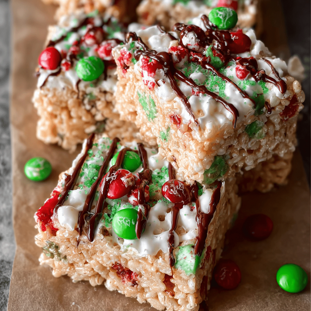 Christmas Rice Krispie Treats