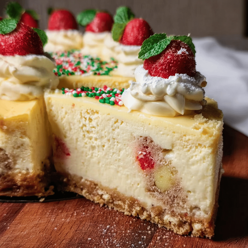 Sugar Cookie Cheesecake