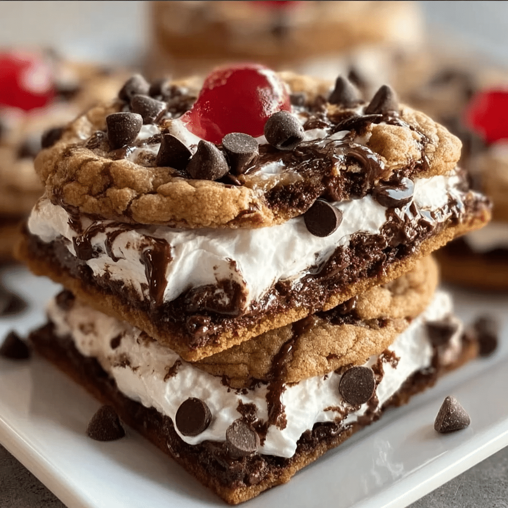Brownie Sundae Cookies