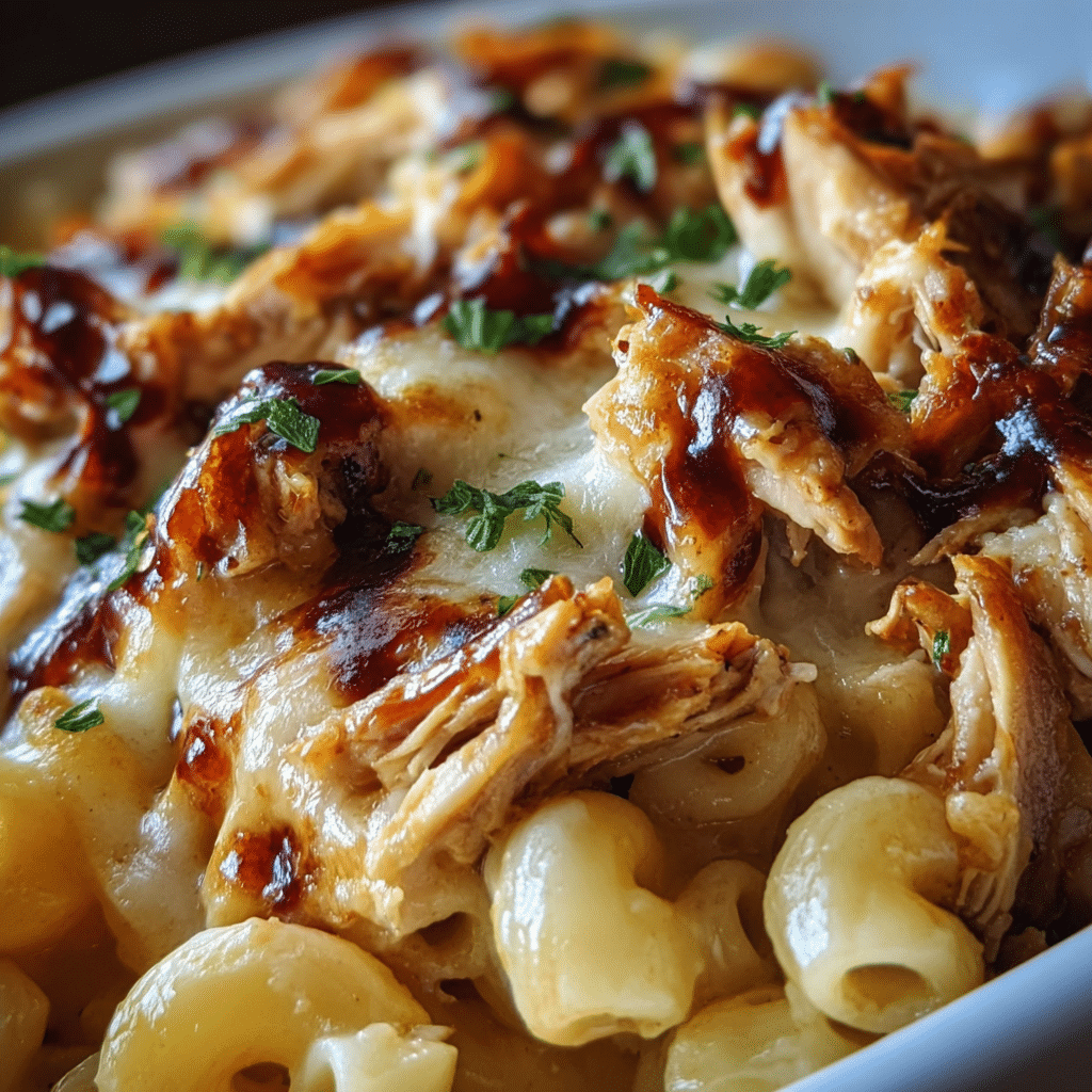 Bbq Chicken Mac And Cheese