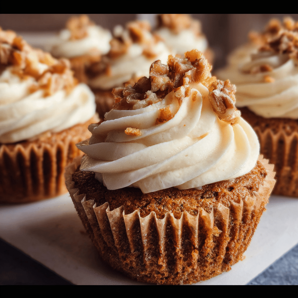 Carrot Cake Cupcakes 2