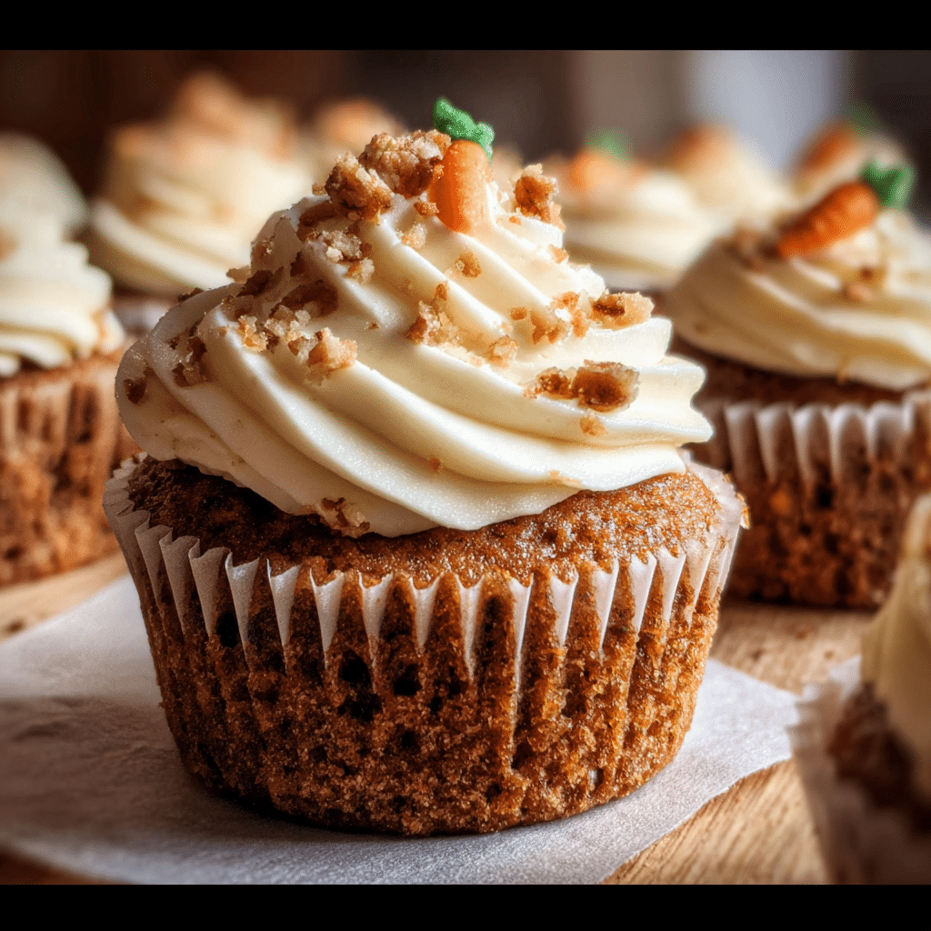 Carrot Cake Cupcakes 3
