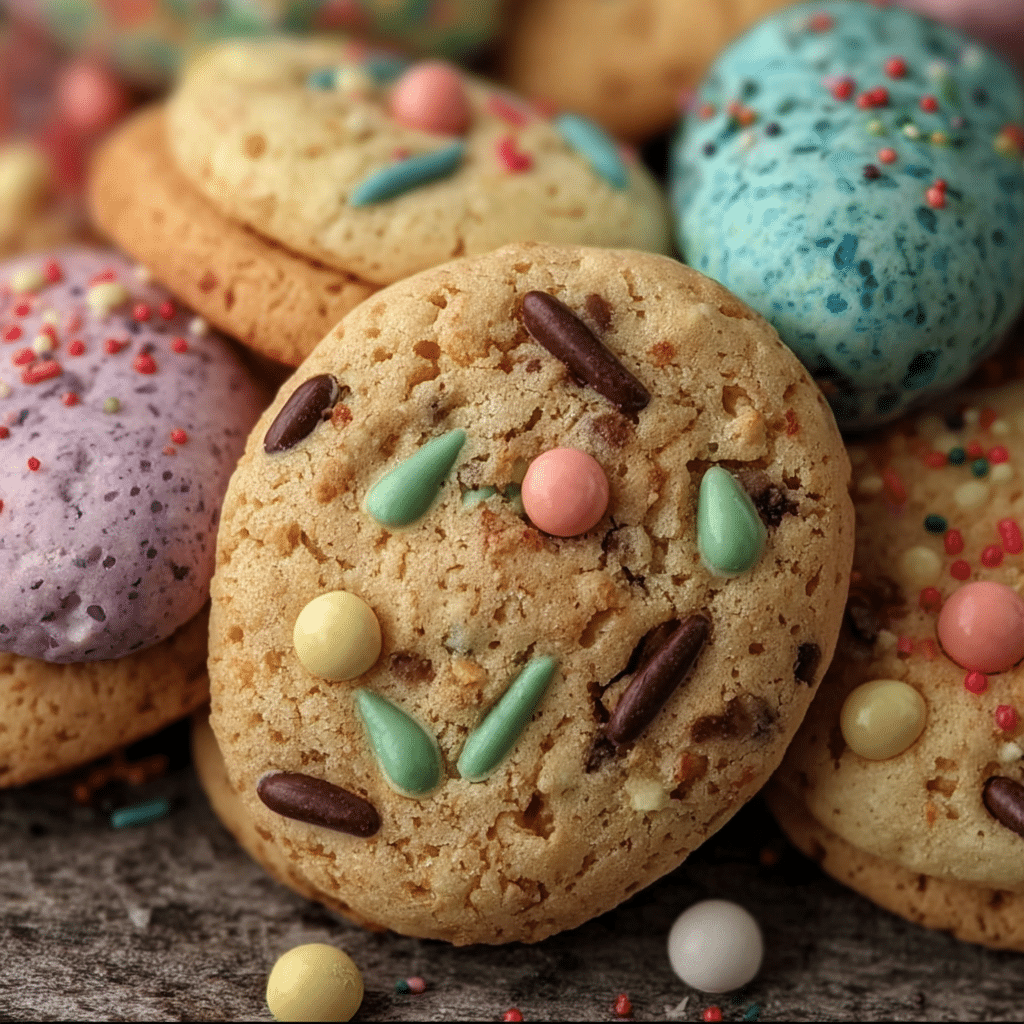 Easter Cookies With Chocolate 2