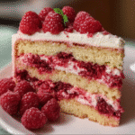 Fresh Raspberry Layer Cake 2