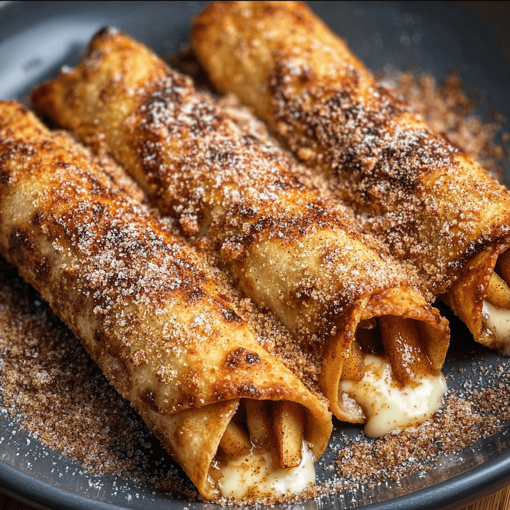 Irresistible Air Fryer Apple Pie Taquitos