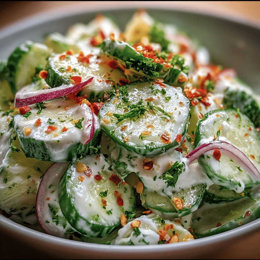 Cucumber Ranch Crack Salad