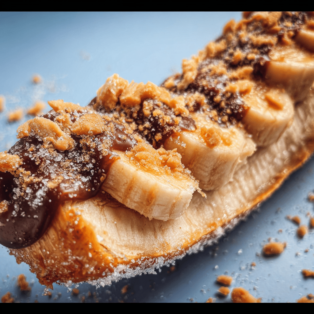 Frozen Banana Snickers