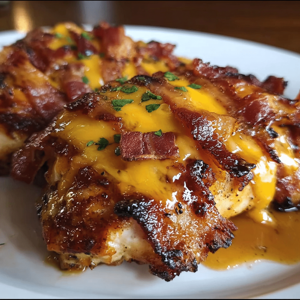 Cowboy BBQ Bacon Cheddar Chicken