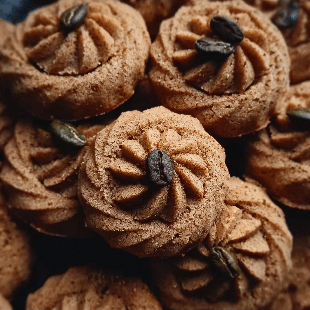 Melt-in-Your-Mouth Coffee Butter Cookies