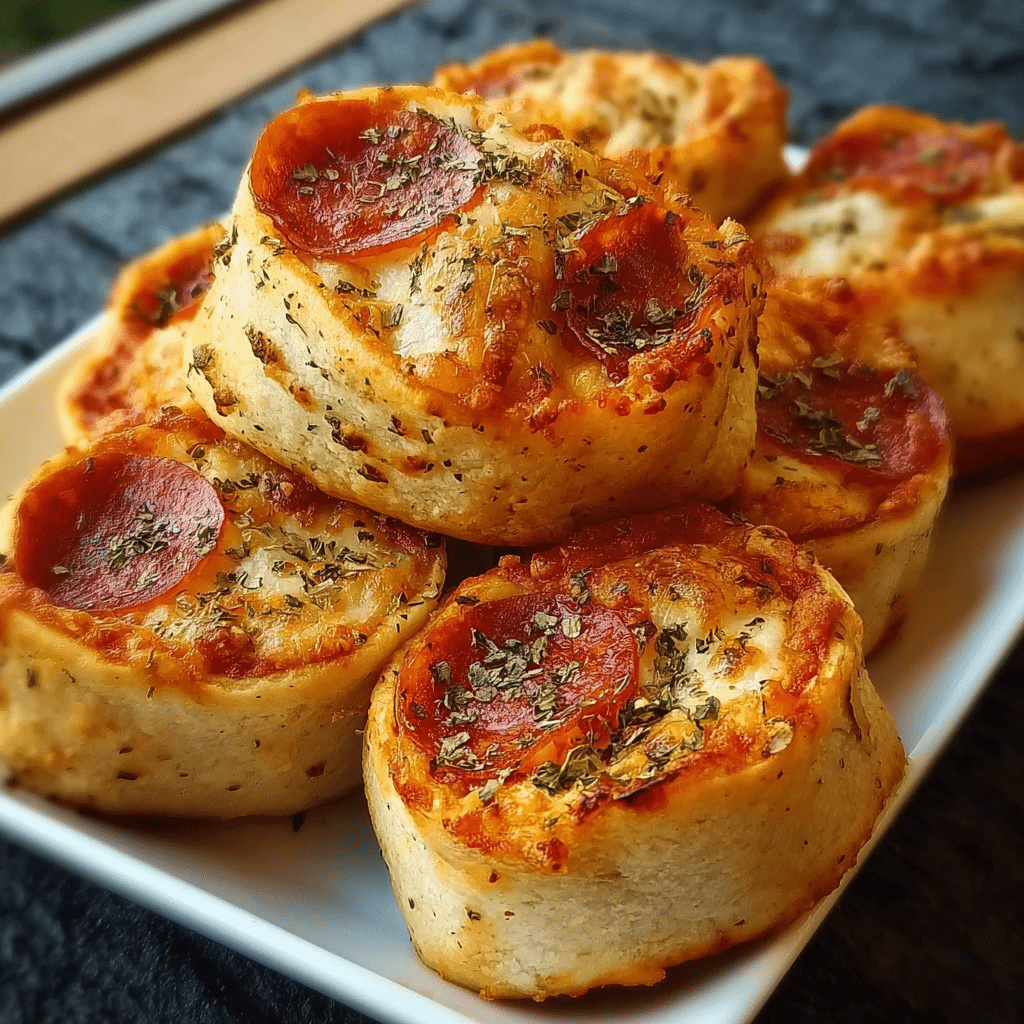 HIGH PROTEIN Pepperoni Pizza Rolls