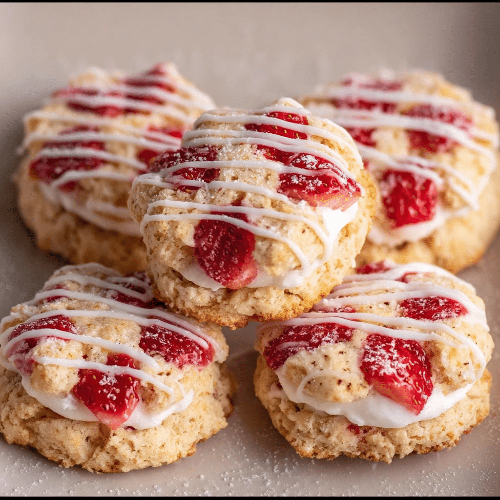 Strawberry Shortcake Cookies