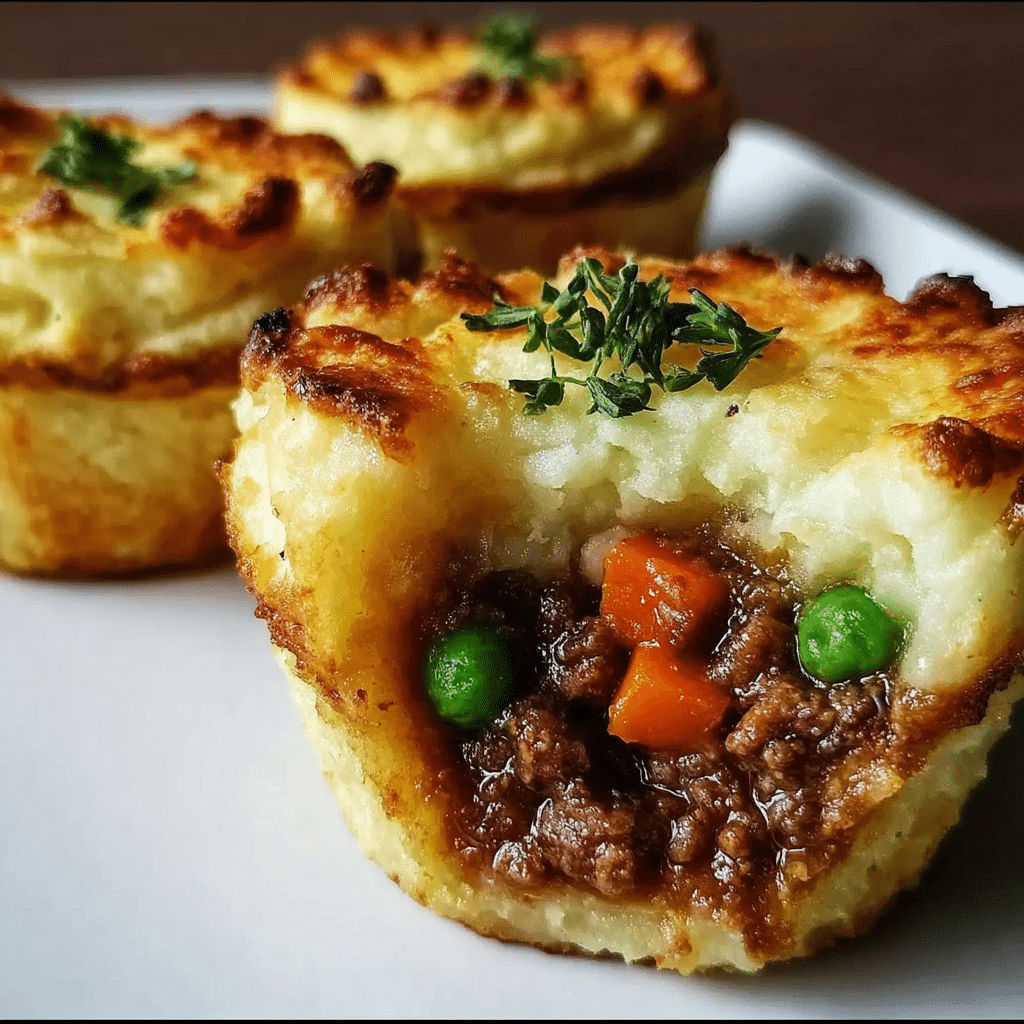 Easy Mini Shepherd’s Pies