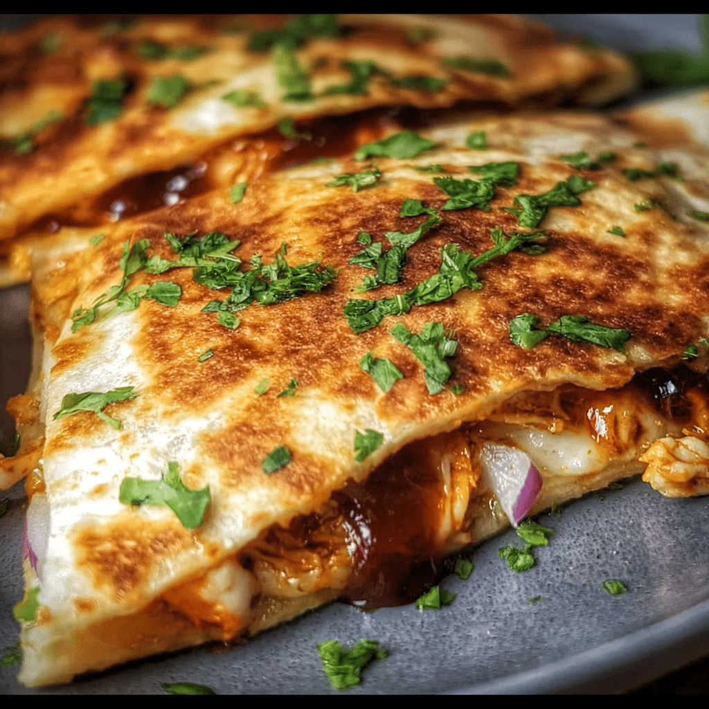BBQ Chicken Quesadillas
