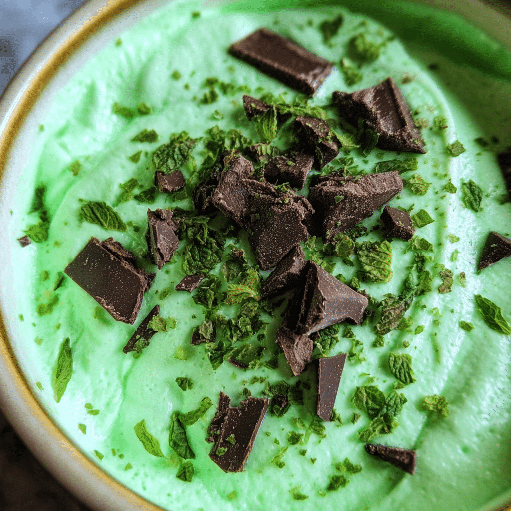Mint Grasshopper Dip