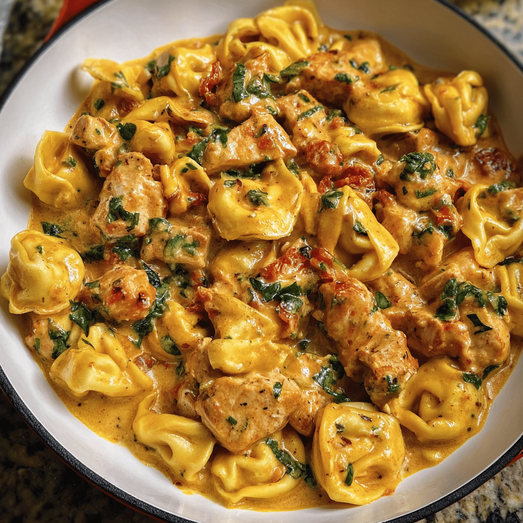 Marry Me Chicken Tortellini