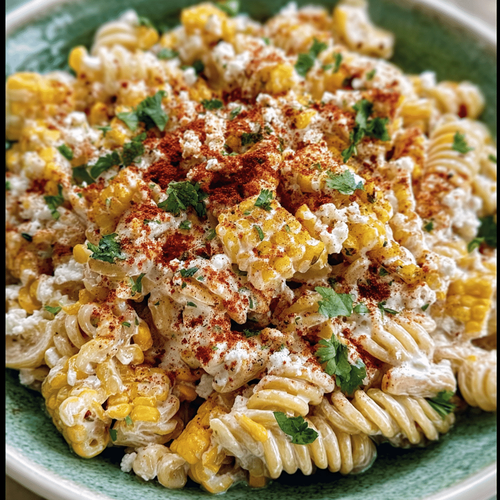 Mexican Street Corn Pasta Salad