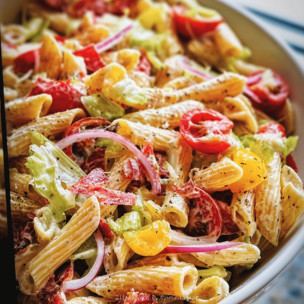 Italian Grinder Pasta Salad