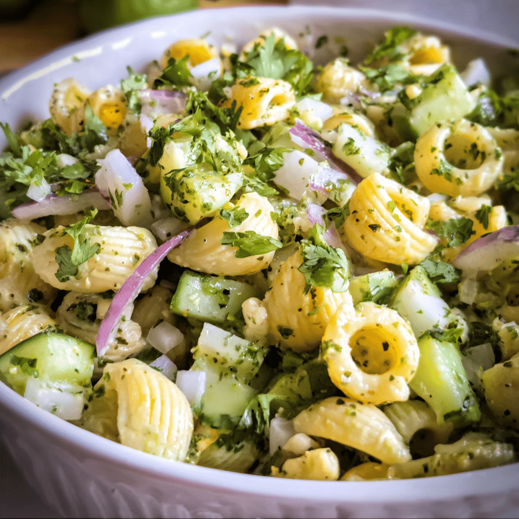 Cilantro Lime Pasta Salad