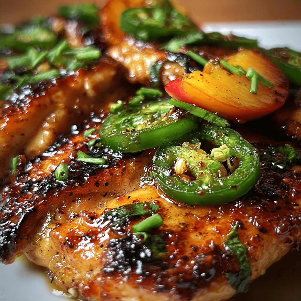 Jalapeno Peach Chicken 3