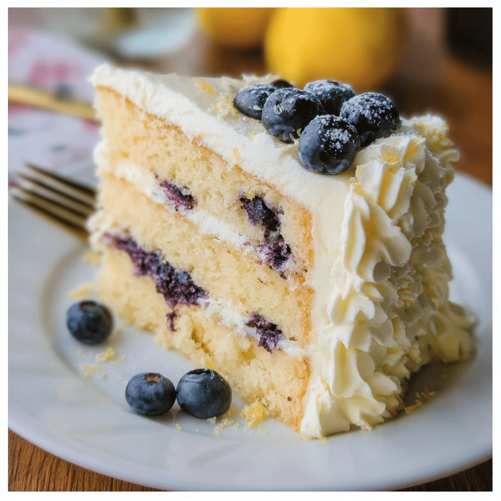 Lemon Blueberry Cake