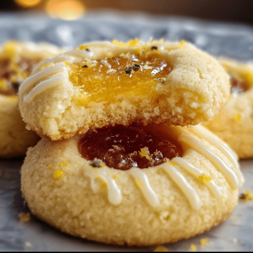 Lemon Thumbprint Cookies