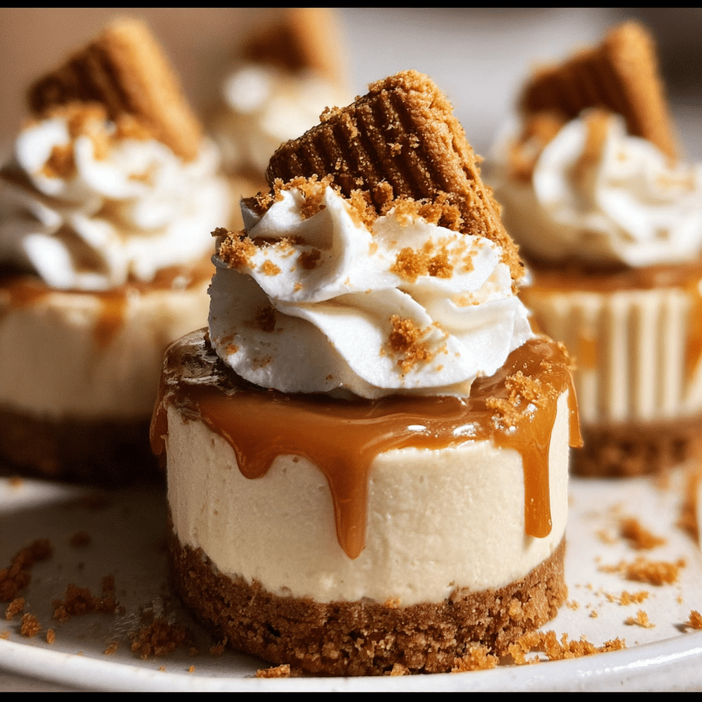 No Bake Mini Biscoff Cheesecakes 3