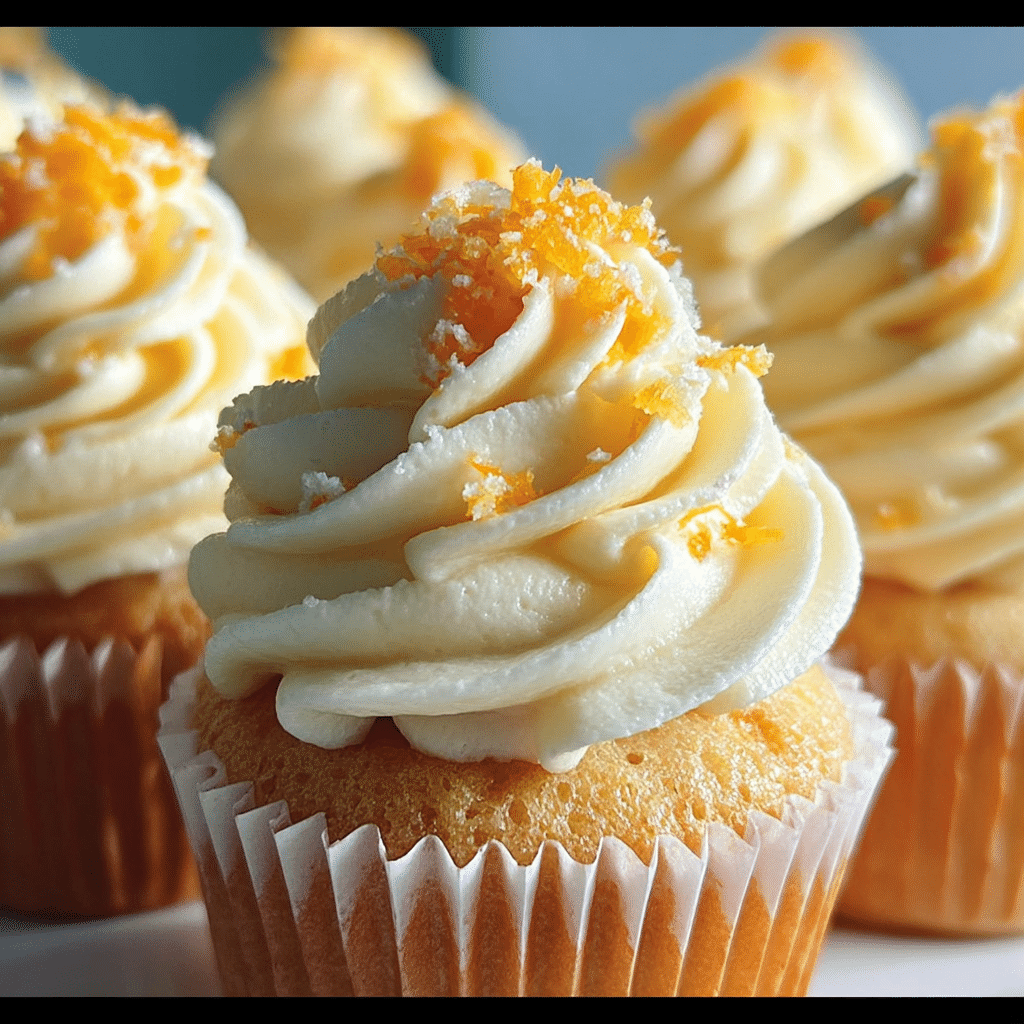 Orange Blossom Cupcakes With Vanilla Bean Buttercream 2