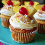 Pina Colada Cupcakes 2