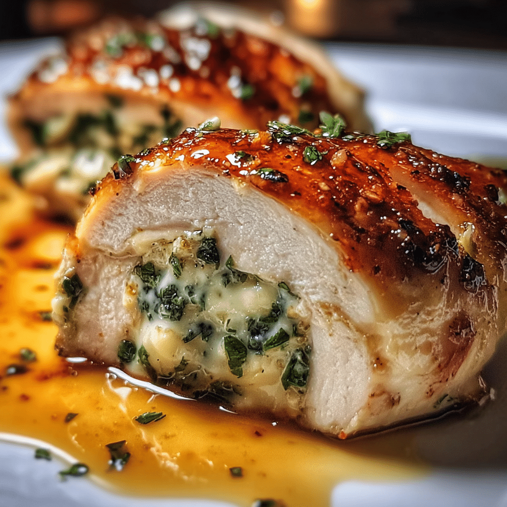 Easy Gourmet Ruth’S Chris Stuffed Chicken