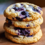 Soft Blueberry Cheesecake Cookies 2